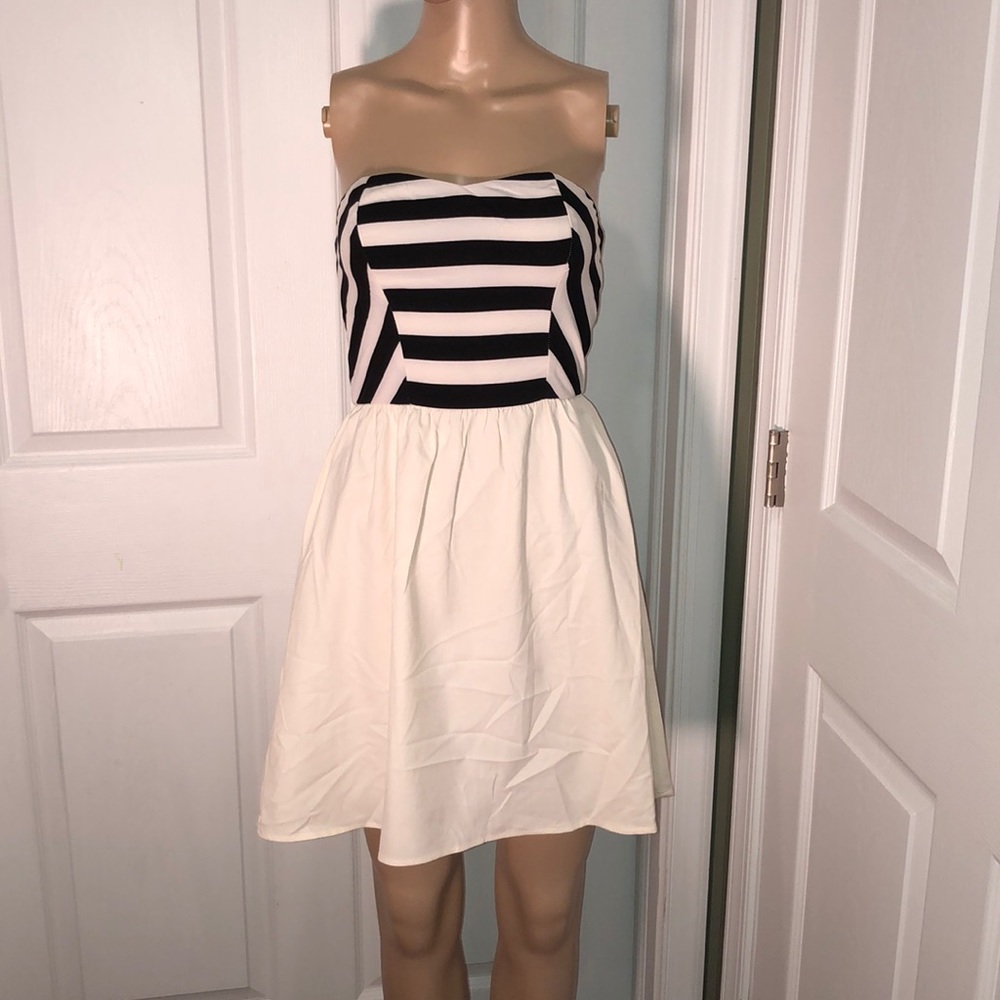 Rhapsody Black & Ivory Dress S